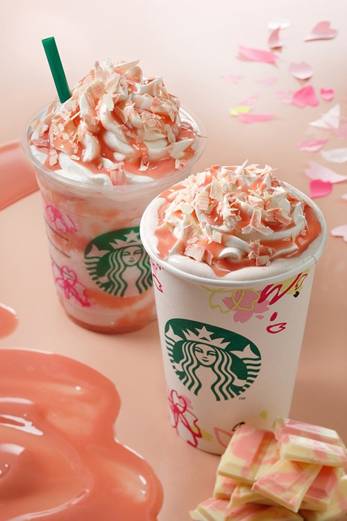Starbucks celebrates spring cherry blossom with sakuradesign stores