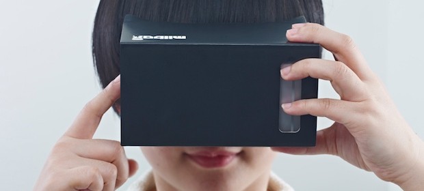 milbox touch virtual reality vr headset viewer japanese