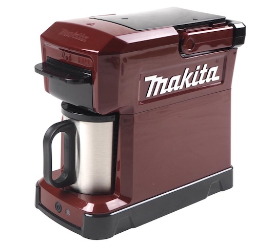 New Makita coffee maker runs on power tool batteries